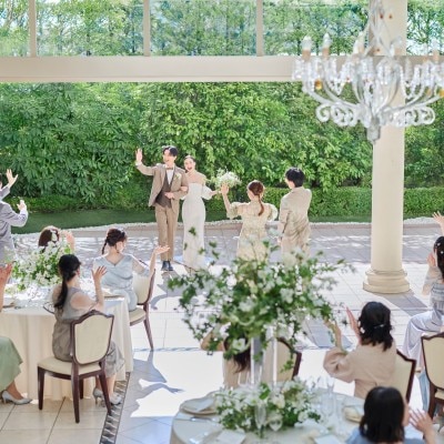 <br>【披露宴】SALON DE FLEURS ～サロン ドゥ フルール～【着席人数】～140名