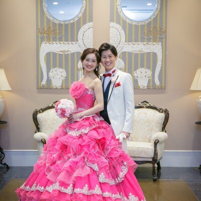 ヨーロッパの宮殿風 ピンク ホワイトの可愛い結婚式 口コミ 体験談 伊勢山ヒルズ マイナビウエディング