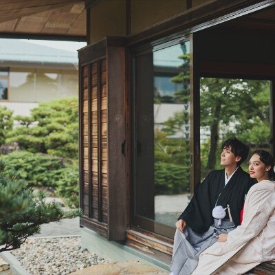 心落ち着く空間は、前撮りスポットにも人気。いたるところで日本の伝統美を感じられる<br>【付帯設備】フォトスポットも充実！　