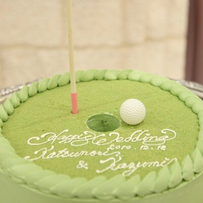 <br>【料理・ケーキ】お二人のアイデアを形にしたウェディングケーキ