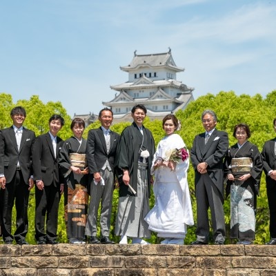 <br>【挙式】厳かに執り行われる神聖な本殿での神前式