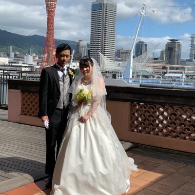 海が見える式場で爽やかに 口コミ 体験談 小さな結婚式 神戸モザイク店 マイナビウエディング