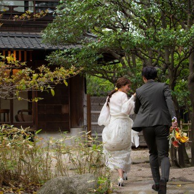 古き良き日本の風情が漂う、和の建物と庭園の美景色とともに、心安らぐひとときを<br>【外観】古き良きものを「今」に受け継ぐ　ずっとこの場所でおふたりと共に歩み続ける場所