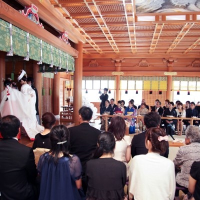 <br>【挙式】本格神社挙式のご紹介～湯島天神で挙式されたお二人です