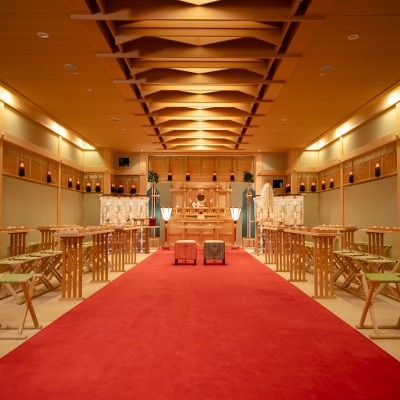 <br>【挙式】住吉神社司祭の本格神殿/着席～80名