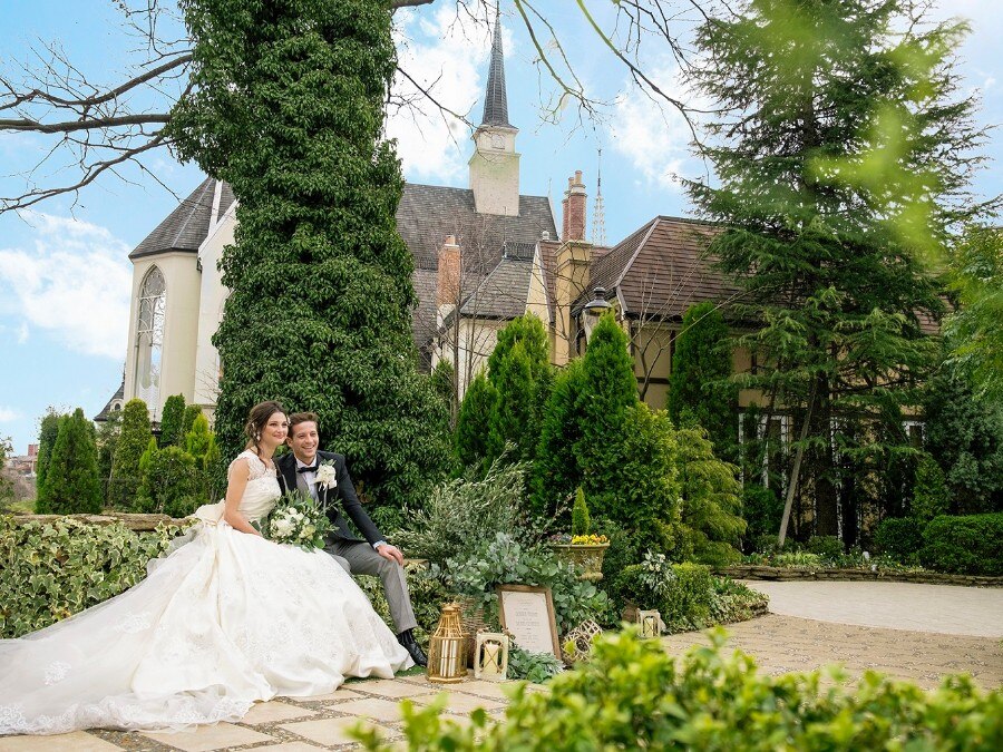 ドレス 和装 その他 イギリス庭園のような雰囲気の中でロケーションフォトをのフォト 写真4枚 アメイジンググレイス前橋 マイナビウエディング