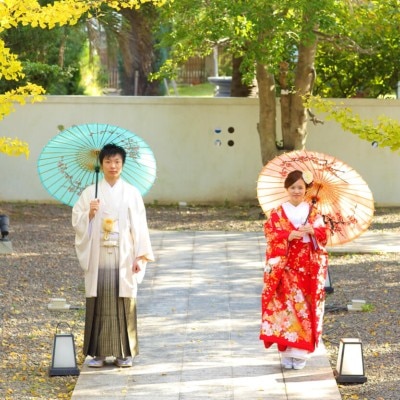 和婚フォト<br>【挙式】神殿「太陽殿」／着席～50名