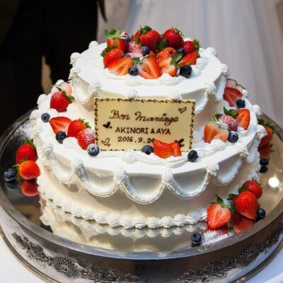 <br>【料理・ケーキ】『オリジナルウェディングケーキ』