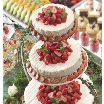 <br>【料理・ケーキ】パティシエが創り上げるおふたりだけのウエディングケーキ