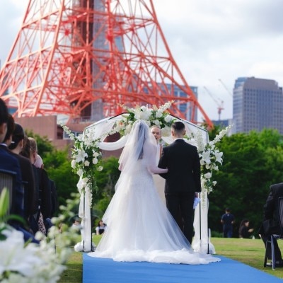 <br>【挙式】 【Garden Wedding at the PARK】東京タワーのふもとで叶える挙式