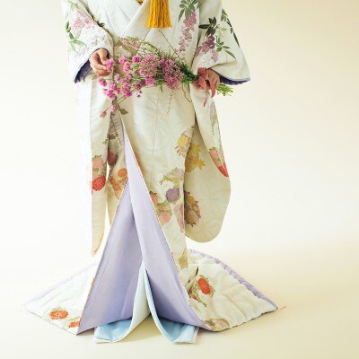 花紋牡丹に藤-2_2019<br>【ドレス・和装・その他】KIMONO 着物
