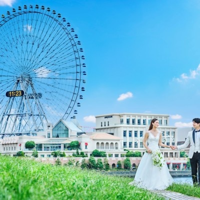 <br>【外観】みなとみらいの中心にあるウエディングスペース