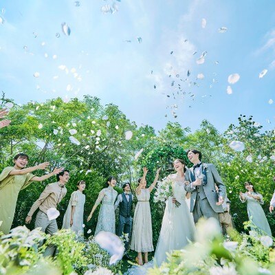 <br>【庭】おふたりだけのプライベートガーデン（ヴィクトリアガーデン恵比寿迎賓館）