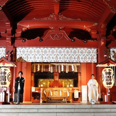 <br>【挙式】伝統を感じる神社での美しいロケーションスナップ写真