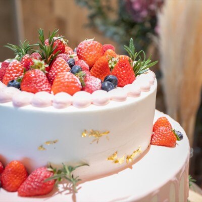 <br>【料理・ケーキ】オリジナルウエディングケーキ