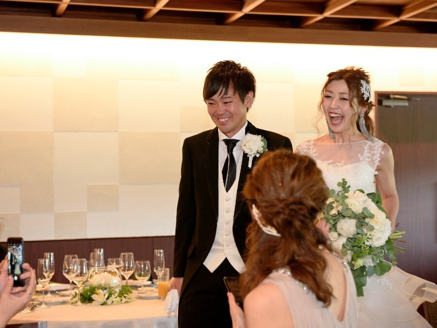 鯛の塩釜開きや果実酒作りで盛り上がった 和モダン薫る結婚式 口コミ 体験談 Funatsuru Kyoto Kamogawa Resort 国登録有形文化財 Vmg Hotels Unique Venues マイナビウエディング