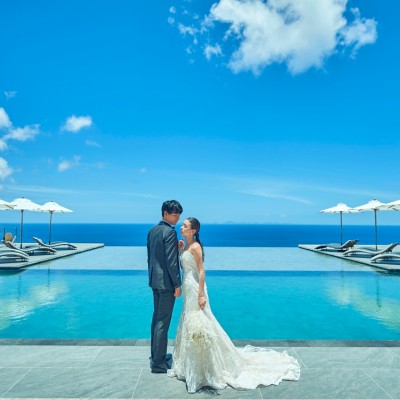 古宇利島で楽しむ贅沢なホテルステイ<br>【ドレス・和装・その他】HOTEL STAY