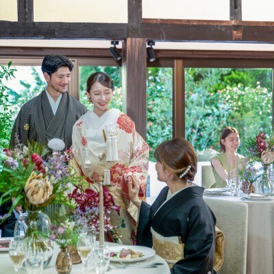 <br>【披露宴】古き佳き日本建築の趣と木の温もりを感じる一軒家