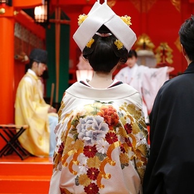この箱根神社でお二人は夫婦となります