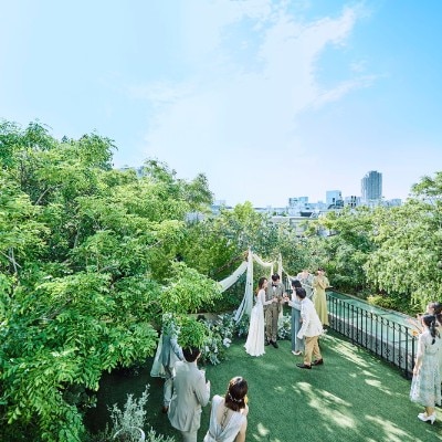 <br>【庭】おふたりだけのプライベートガーデン（ヴィクトリアガーデン恵比寿迎賓館）