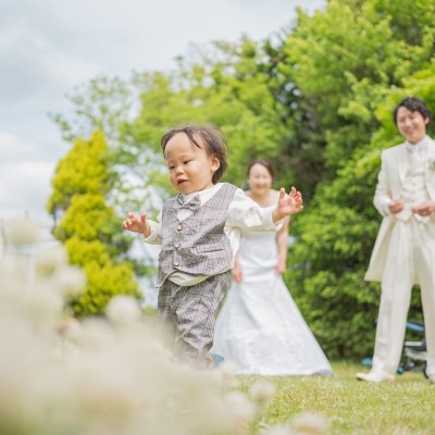 <br>【ドレス・和装・その他】お子様も一緒に♪　経験豊富なプランナーがいるからお子様連れのゲストも安心★