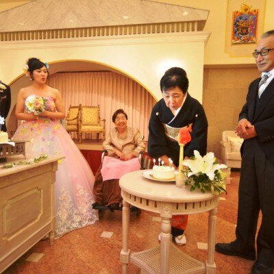<br>【披露宴】多彩なコーディネートが可能☆   披露宴会場「タリスマン」【10～90名】<br><a href='/sp/wedding/people/594/5814/' class='link2'>この先輩カップルの体験レポートを見る</a>