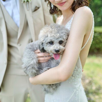 <br>【付帯設備】【ペットウエディング】「愛犬と一緒に結婚式をしたい」というお声にに応えた、家族一緒のウエディング