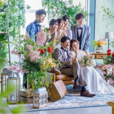 <br>【披露宴】ナチュラルテイストの自由なコーディネートが叶うパーティ会場（20F：No.20）