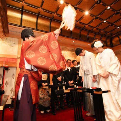 <br>【挙式】日本の伝統美を感じることが出来る和の式