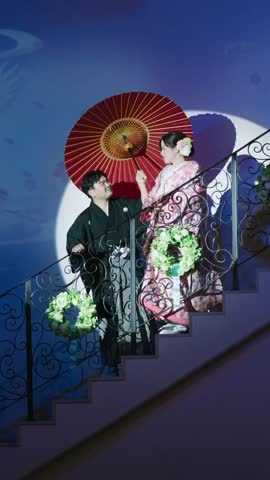 日本の伝統美を感じられ、とても魅力的な和装