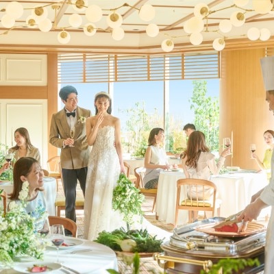 <br>【披露宴】披露宴会場　THE ORIENTAL ROOM／収容人数30～74名（着席）
