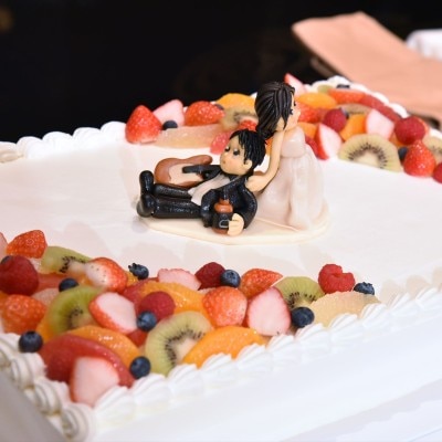  <br>【料理・ケーキ】オリジナルウエディングケーキ