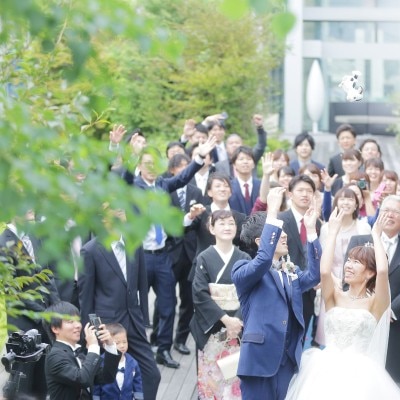 <br>【庭】屋上ガーデン<br><a href='/sp/wedding/people/2648/7117/' class='link2'>この先輩カップルの体験レポートを見る</a>