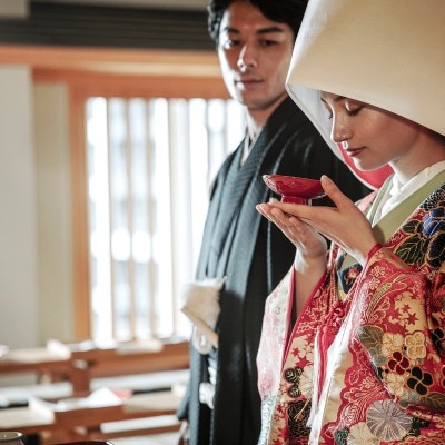 <br>【挙式】京都の風情を感じる歴史ある神社での「神前式」も可能