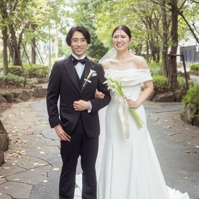 -How was the wedding for us?-

「記録に残せれる写真タイムを作っておいて良かった」
「大好きな友人と過ごす時間がたっぷり過ごせて幸せだった」

緊張もされながら　ゲスト想いに準備を進められたきたおふたりが
ご結婚式の一日が結ばれた時におっしゃった言葉

結婚式をしたからこそ肌で感じたご家族への感謝の気持や
”結婚式をする”と決めた想いや背景を
おふたりのお写真とともにご紹介します