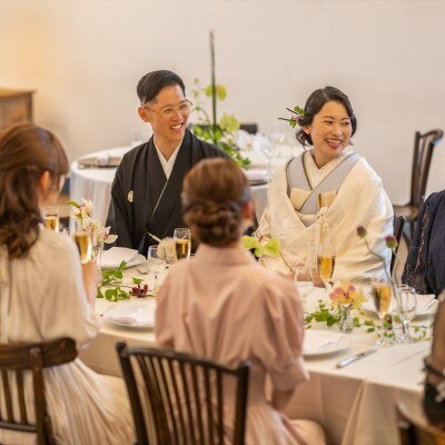 大切な人たちとあたたかな距離感で過ごせる20名までのパーティに最適な会場も<br>【ドレス・和装・その他】和の結婚式
