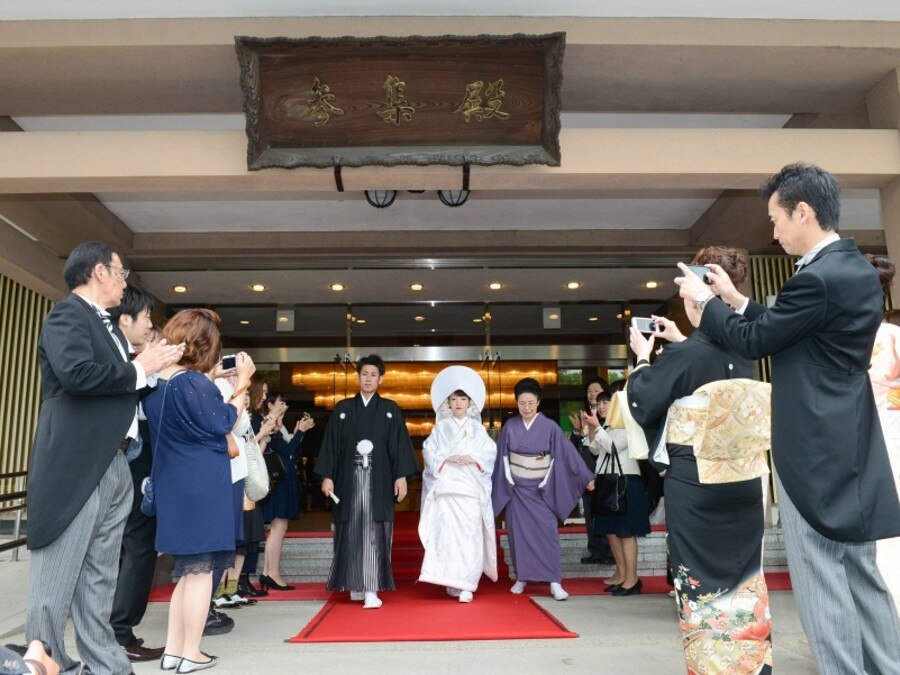 寒川神社参集殿で結婚式 マイナビウエディング