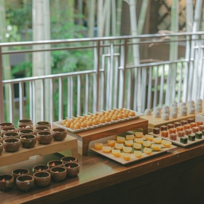 <br>【料理・ケーキ】ウェディングケーキ・デザートビュッフェ