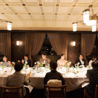 <br>【披露宴】SANDOH～ゲストと距離が近いアットホームウエディング～（10～60名）