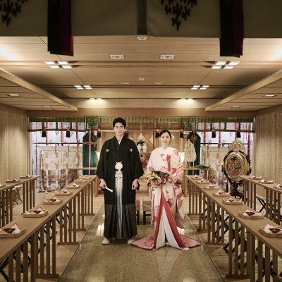 <br>【ドレス・和装・その他】全天候型！館内フォトスポット