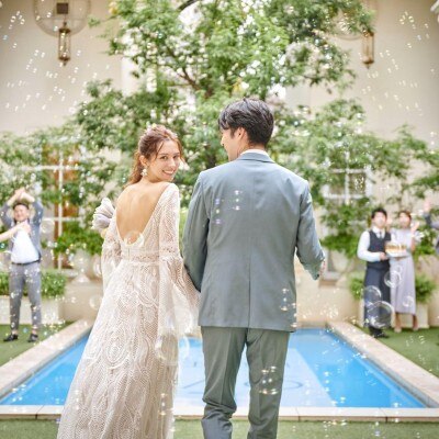 <br>【庭】写真映えもバッチリなプール付きプライベートガーデン