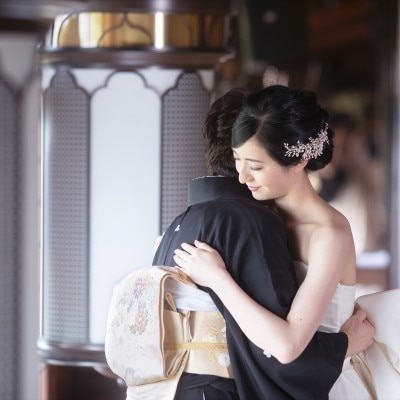 風景、建築、歴史。日本の美を凝縮した空間で交わす抱擁に、母娘の絆もいっそう深まる<br>【挙式】チャペル「ミュージックホール」／（着席～100名）