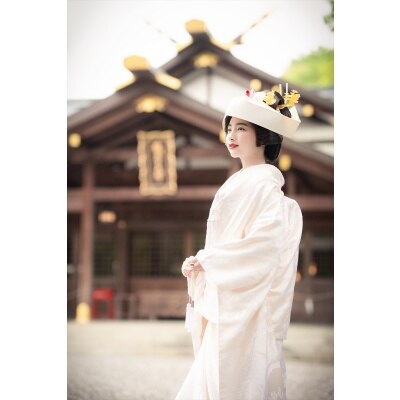 <br>【ドレス・和装・その他】猿田彦神社だけの、特別な白無垢も