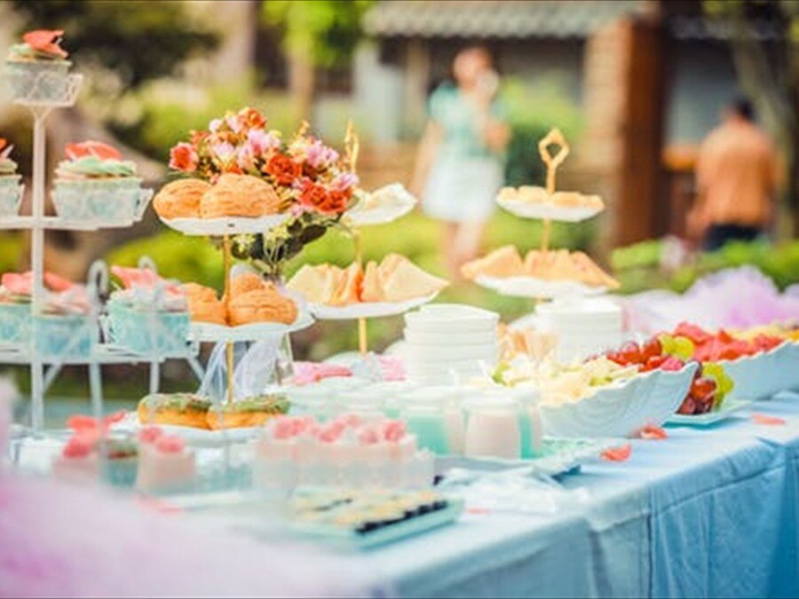 料理 ケーキ ウエディングケーキ デザートビュッフェのフォト 写真7枚 Ocean Terrace Hotel Wedding オーシャンテラス マイナビウエディング