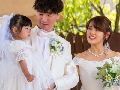 お子様と一緒の結婚式