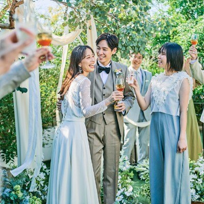 <br>【庭】おふたりだけのプライベートガーデン（ヴィクトリアガーデン恵比寿迎賓館）