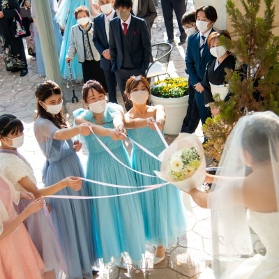 <br>【挙式】アフターセレモニー<br><a href='/sp/wedding/people/403/9481/' class='link2'>この先輩カップルの体験レポートを見る</a>