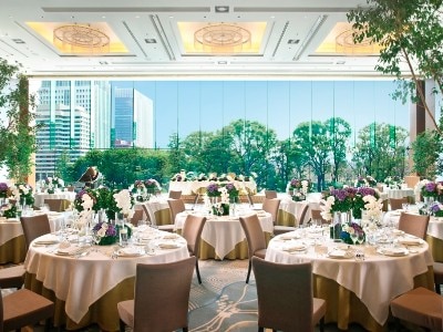 料金例 80名の挙式 披露宴 パレスホテル東京 Palace Hotel Tokyo マイナビウエディング