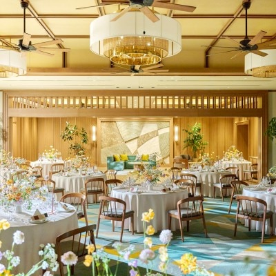 <br>【披露宴】披露宴会場　THE GRAND ROOM／収容人数～100名（着席）
