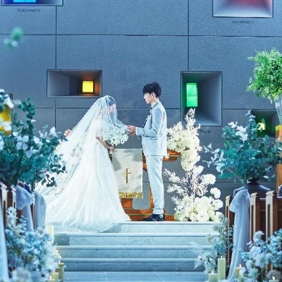 <br>【挙式】「チャペル セントナインミューズ」着席～130名